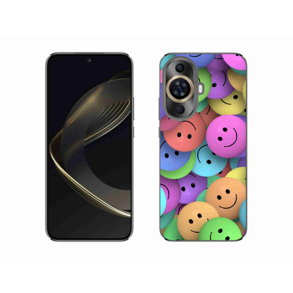 Gél borító mmCase a Huawei Nova 11-en - színes smiley-k