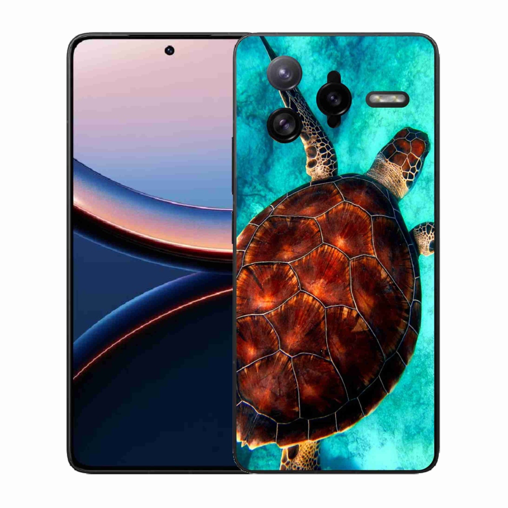 Gél borítás mmCase a Xiaomi Poco F7 Ultra számára - teknősbéka