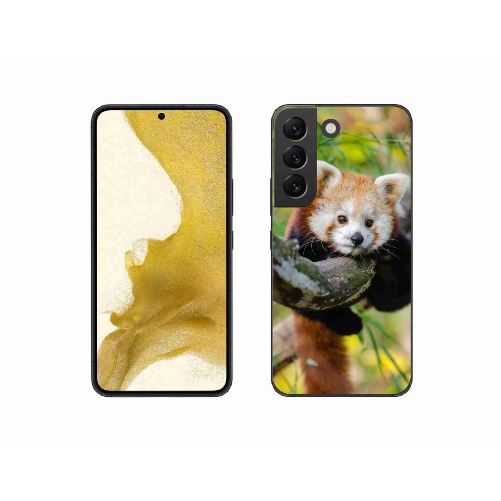 Zselés borítás mmCase Samsung Galaxy S22 5G - pandavörös