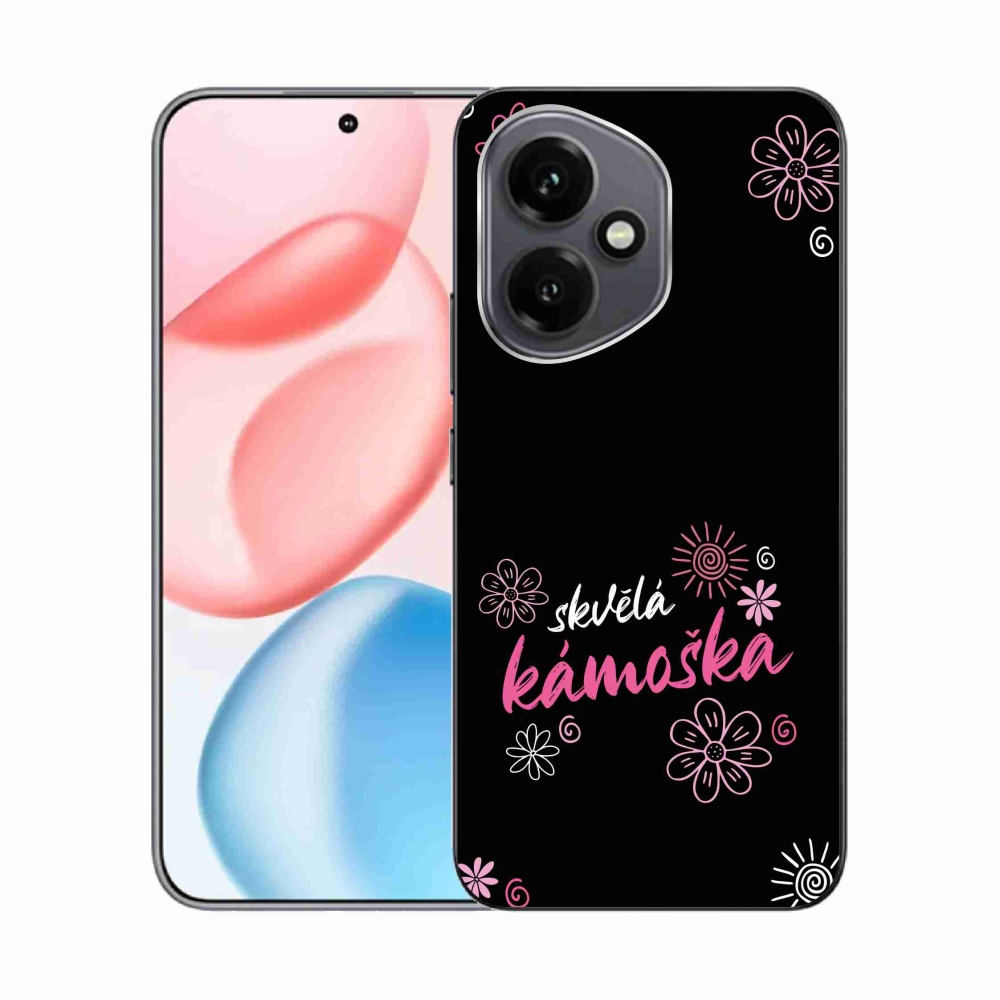 Gél borító mmCase a Honor 400-hoz - nagyszerű haver fekete háttérrel