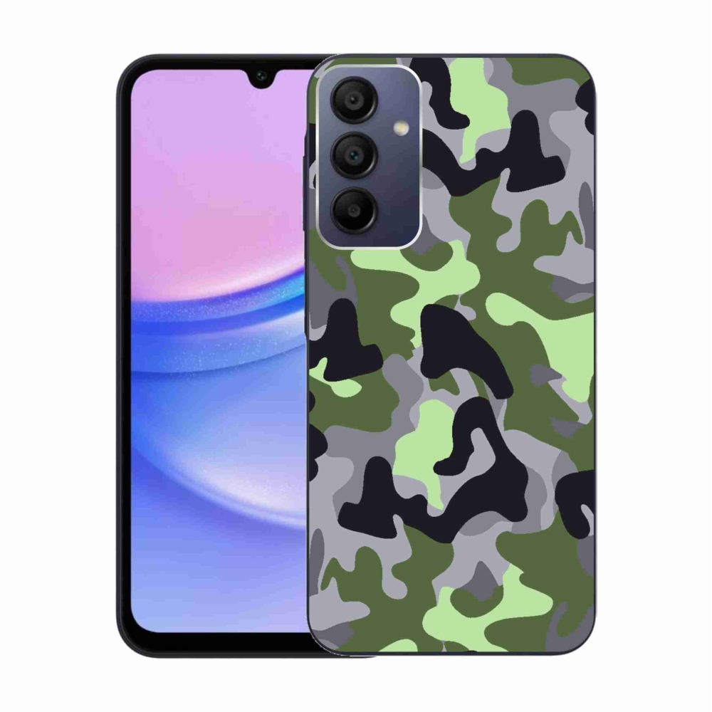 Zselés borítás mmCase Samsung Galaxy A15 4G/5G - terepszínű mintázat 7
