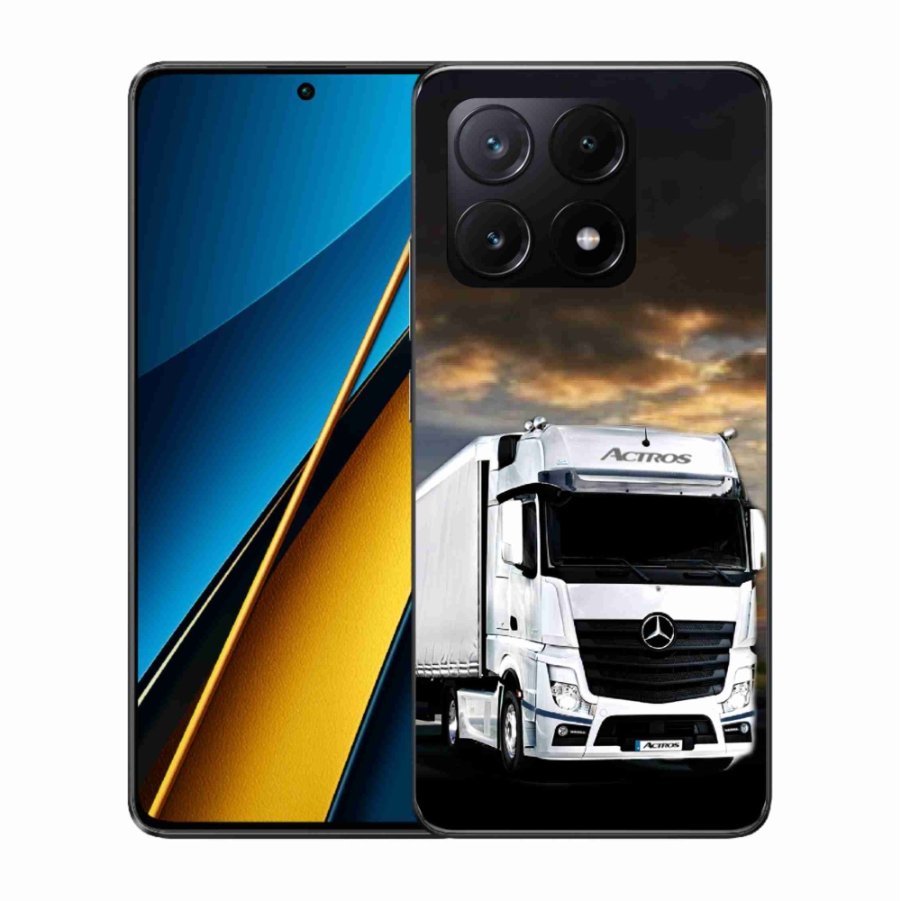 Gél borítás mmCase a Xiaomi Poco X6 Pro 5G számára - teherautó
