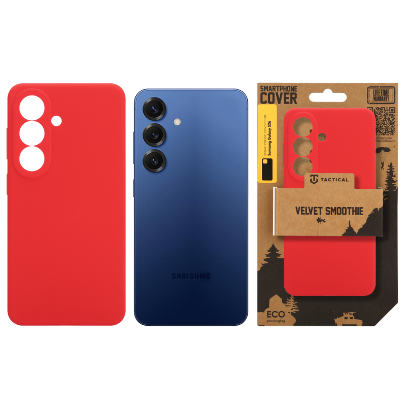 Taktikai bársony Smoothie borító Samsung Galaxy S26 Chilli számára