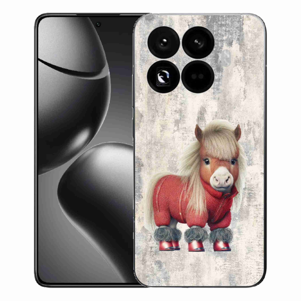 Gél borítás mmCase a Xiaomi 15T Pro számára - póni pulóverben