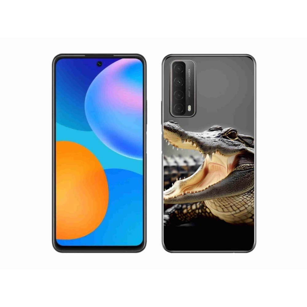 Zselés borítás mmCase a Huawei P Smart (2021) - krokodil