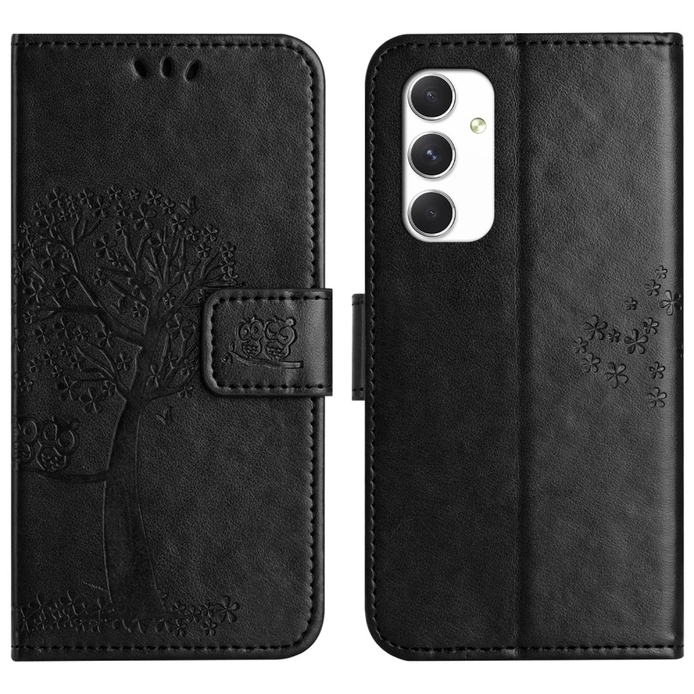 Fa könyv tok Samsung Galaxy A16 4G/5G készülékhez - fekete