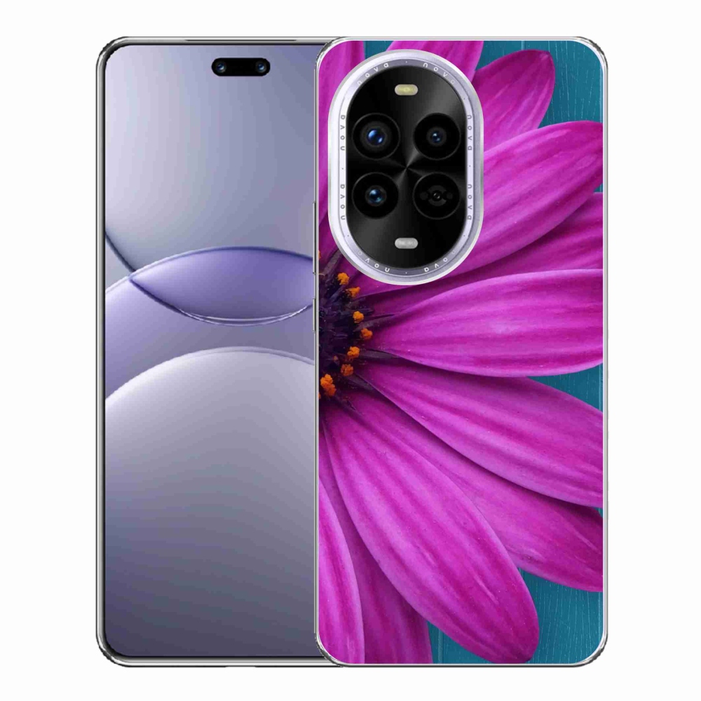 Gél borítás mmCase a Huawei Nova 13 Pro 5G-n - lila százszorszép