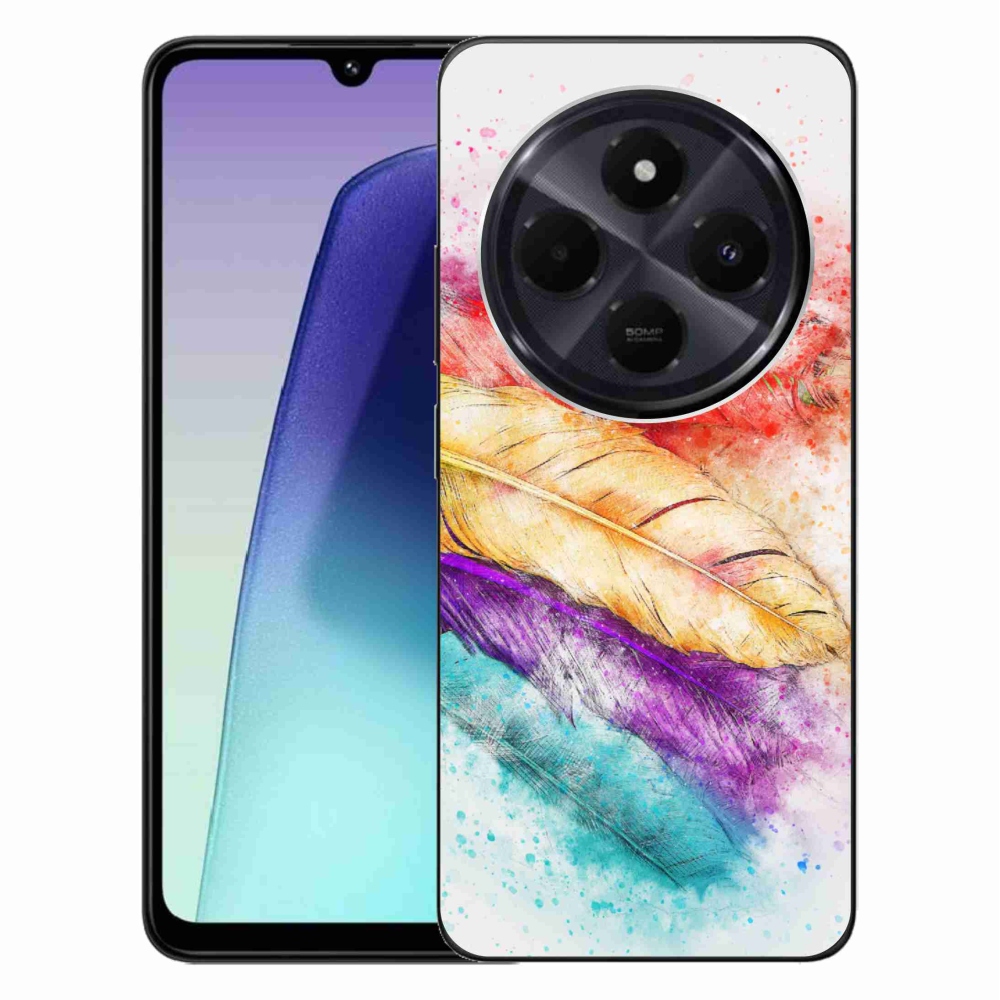 Gél borítás mmCase a Xiaomi Redmi 14C/Poco C75 számára - színes toll