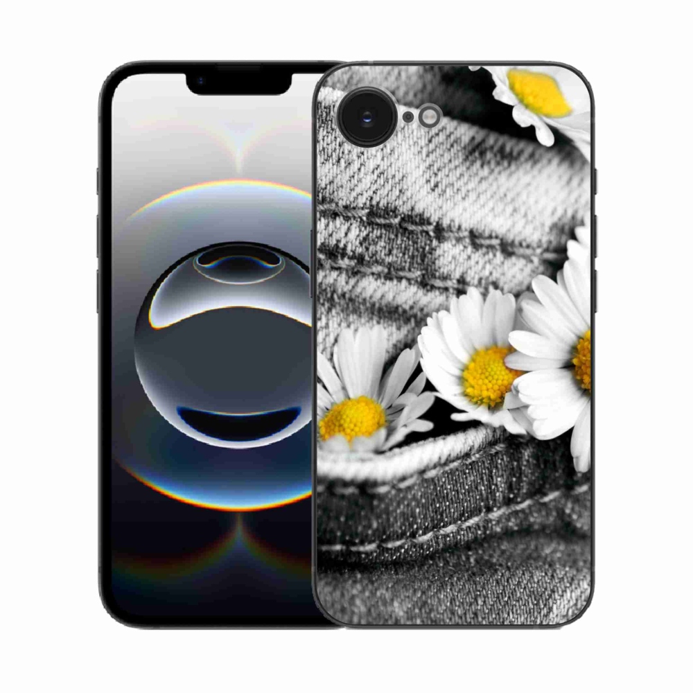 Gél borítás mmCase iPhone 16e készülékhez - Százszorszépek