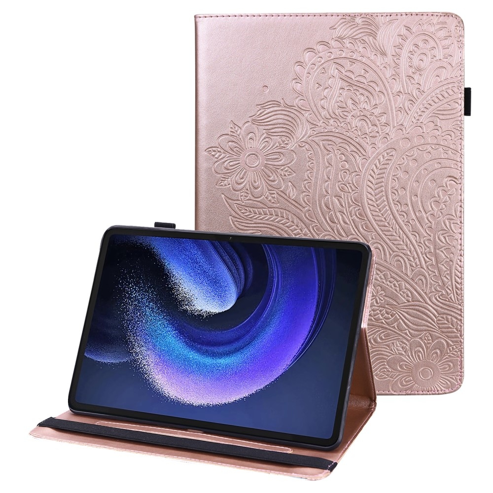 Impresszum záró tok Xiaomi Pad 6 - rózsaarany
