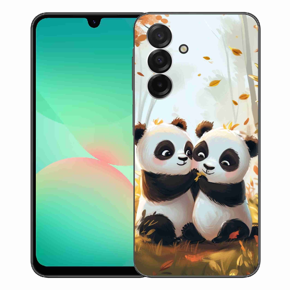 Gél védőhuzat mmCase Samsung Galaxy A26 5G - pandák