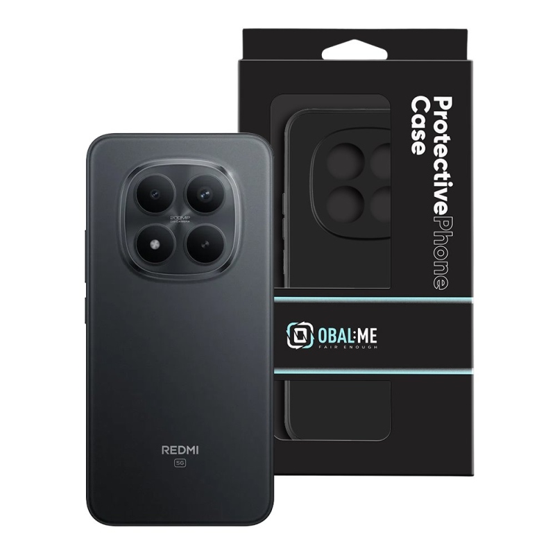 Borító:ME matt TPU borító Xiaomi Redmi Note 15 Pro+ 5G/Poco M8 Pro 5G fekete