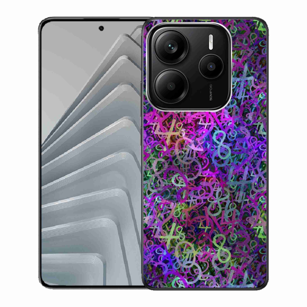 Gél borítás mmCase a Xiaomi Redmi Note 14 5G számára - absztrakt motívum 25