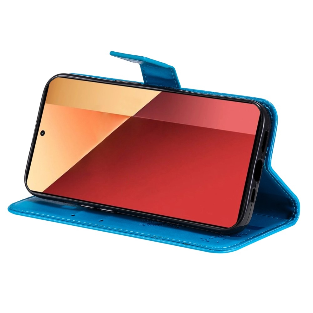 Fák könyv tokja Xiaomi Redmi Note 13 Pro 4G/Poco M6 Pro - kék