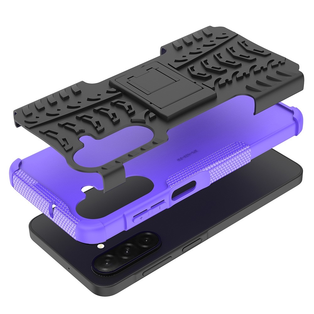 Rúgásálló borítás Samsung Galaxy A26 5G készülékhez - lila