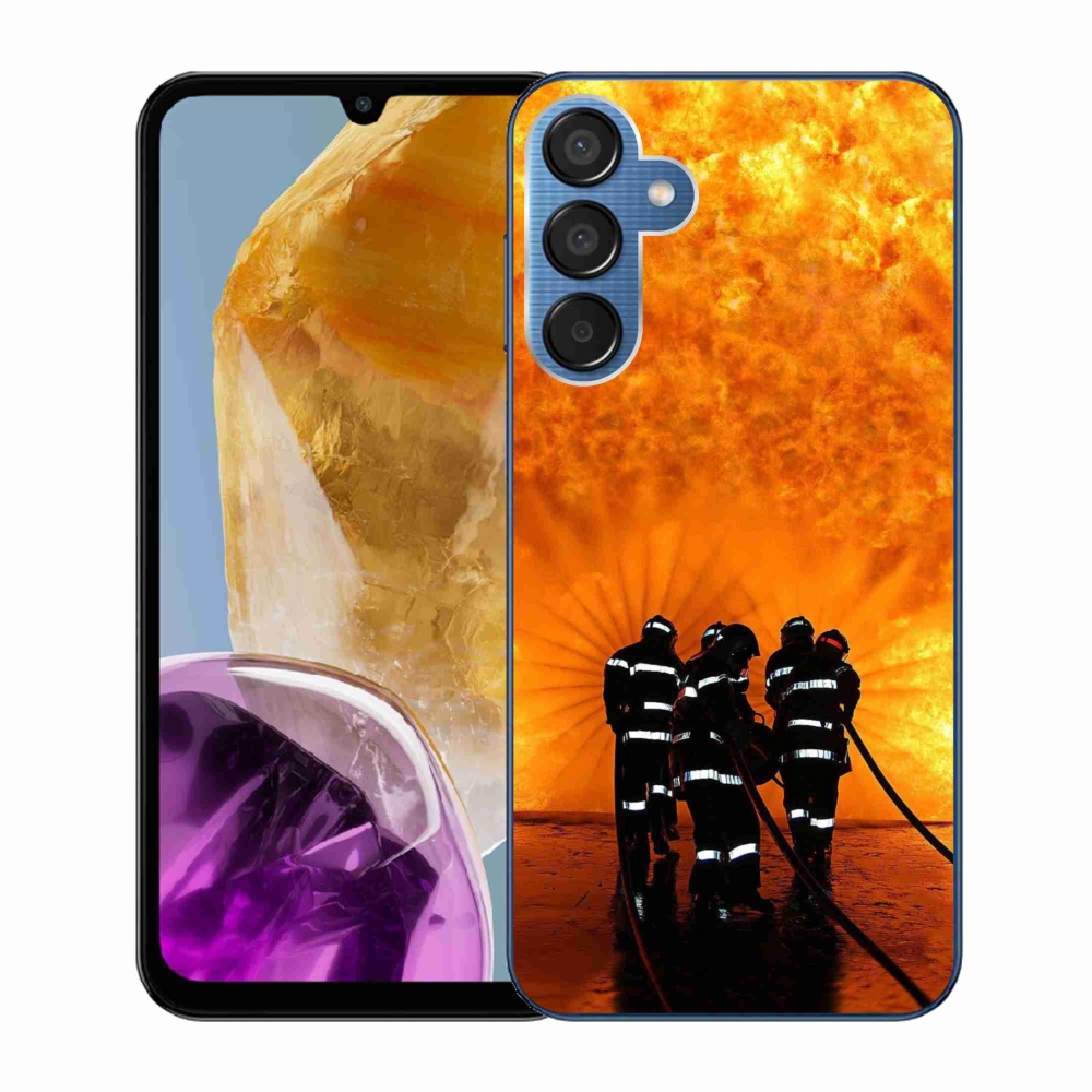 Gél védőburkolat mmCase Samsung Galaxy M15 5G - tűz