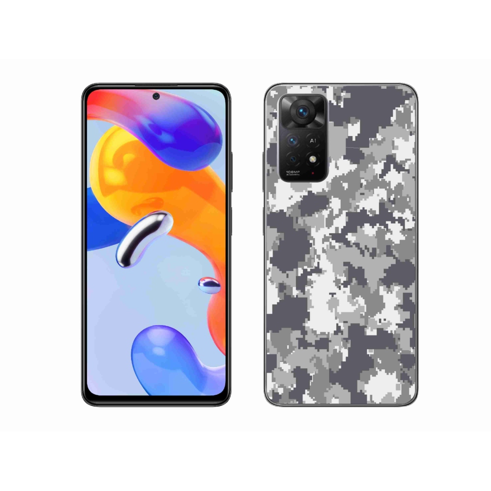 Zselés borítás mmCase a Xiaomi Redmi Note 11 Pro 4G/5G-hez - álcázó minta 2