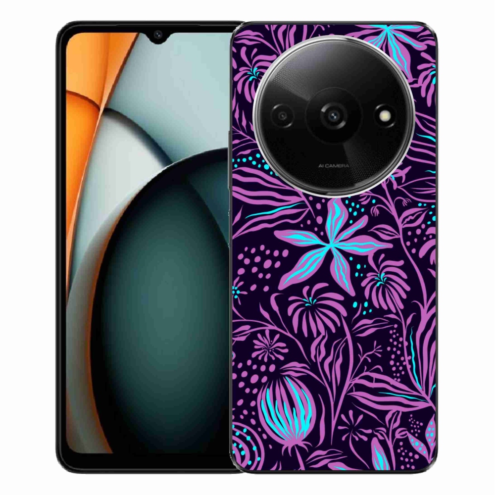 Gél borítás mmCase a Xiaomi Redmi A3-hoz - virágok 2