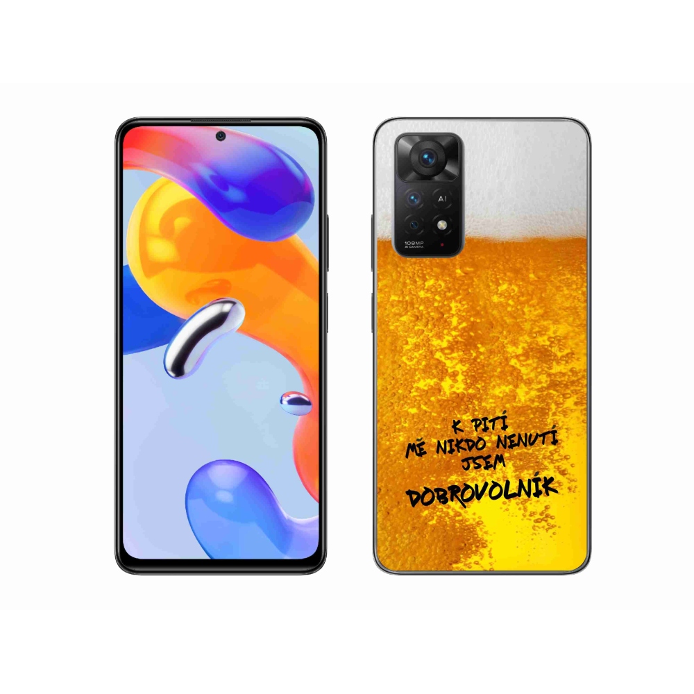 Gél borítás mmCase a Xiaomi Redmi Note 11 Pro 4G/5G - sör motívum 4
