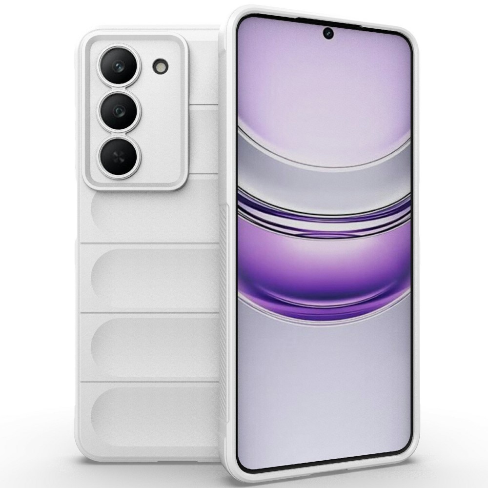 Rugg tartós zselés tok a Realme 14x 5G készülékhez - fehér