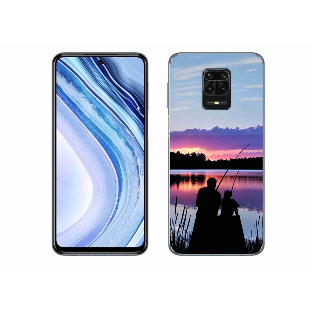 Gél borítás mmCase a Xiaomi Redmi Note 9 Pro számára - halászat 2