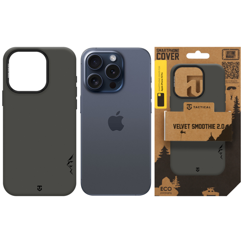 Tactical MagForce Velvet Smoothie 2.0 tok az Apple iPhone 15 Pro Bazooka modellhez