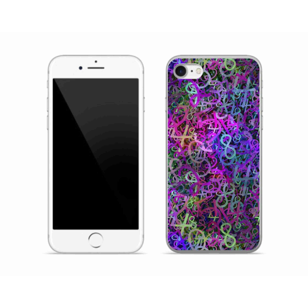 Gél borítás mmCase iPhone SE (2020) - absztrakt motívum 25