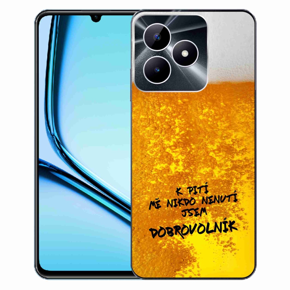 Zselés borítás mmCase a Realme Note 50 készülékhez - sör motívum 4