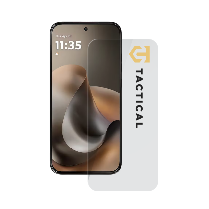 Taktikai üvegpajzs 2.5D üveg Motorola Moto G77 készülékhez Tiszta