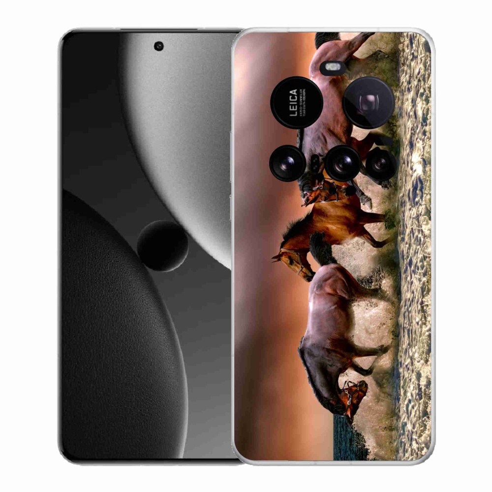 Gél borítás mmCase a Xiaomi 15 Ultra - lovak 1