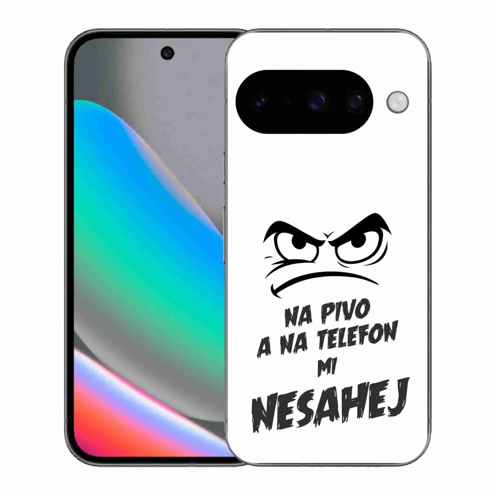 Gél borítás mmCase a Google Pixel 10 - sör motívum 2 fehér háttérhez