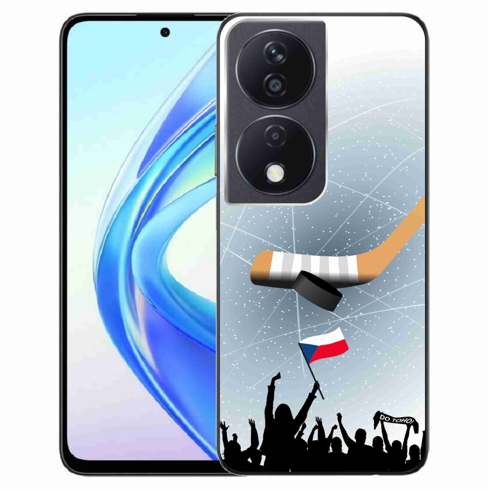 Zselés borítás mmCase a Honor X7b/Honor 90 Smarthoz - hoki rajongóknak