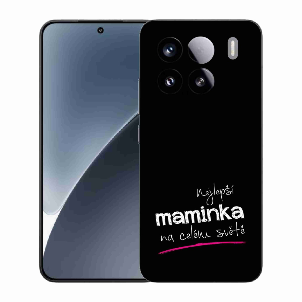 Gél borító mmCase a Xiaomi 15 - legjobb anya 4 fekete háttérrel