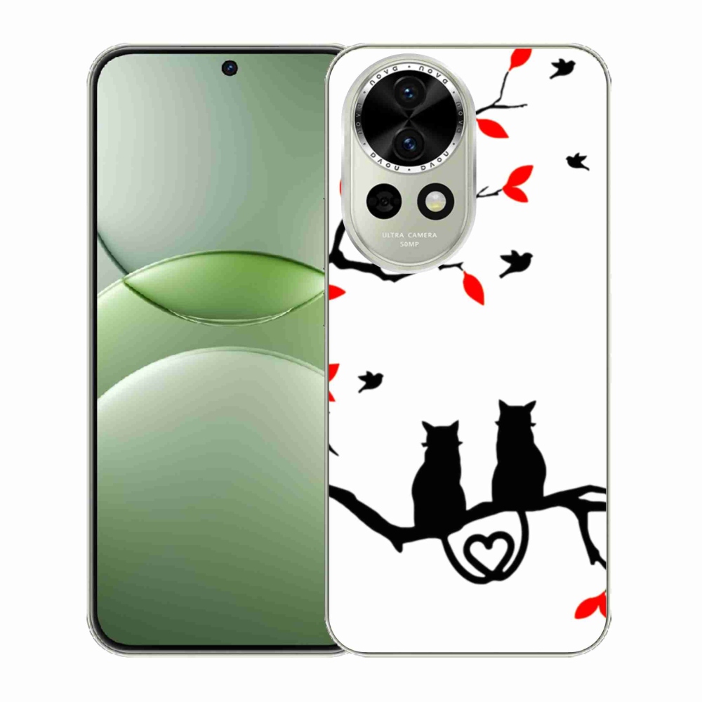Gél borítás mmCase a Huawei Nova 13 5G számára - macskaszerelem