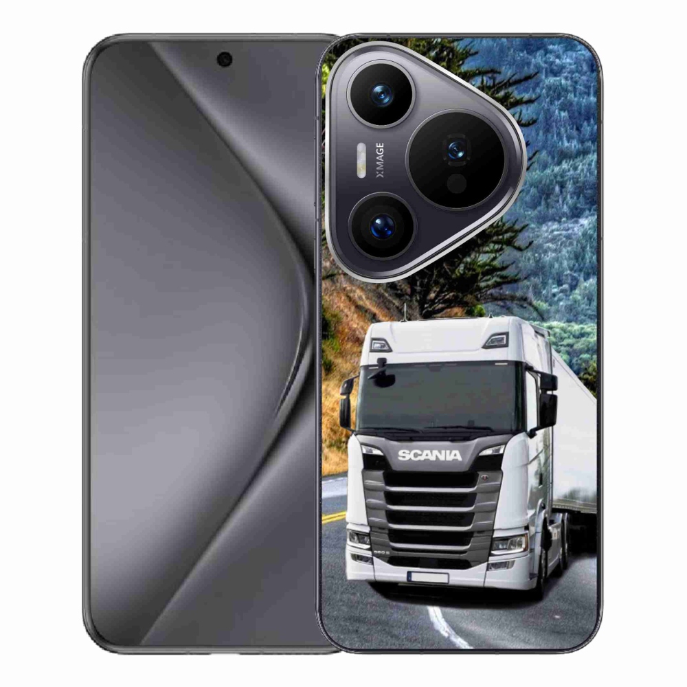 Zselés borítás mmCase a Huawei Pura 70 Pro készülékhez - teherautó 1