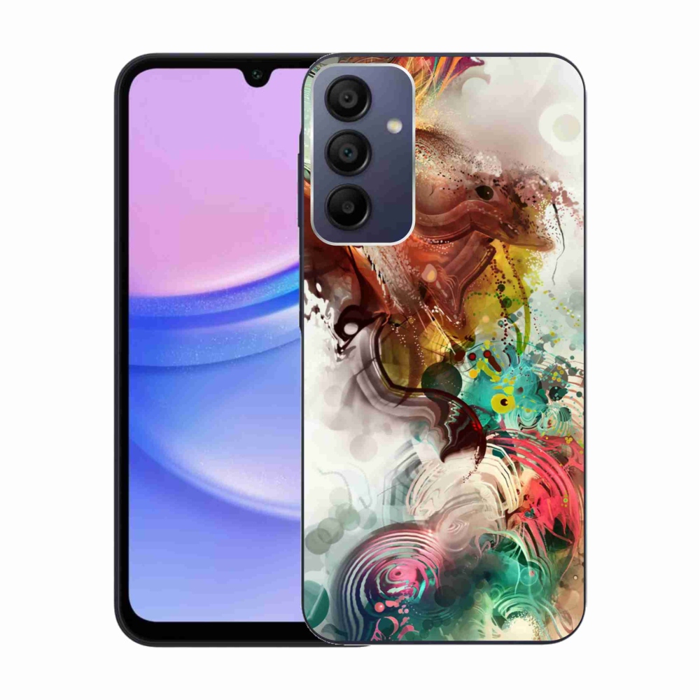 Zselés borítás mmCase Samsung Galaxy A15 4G/5G - absztrakt 1