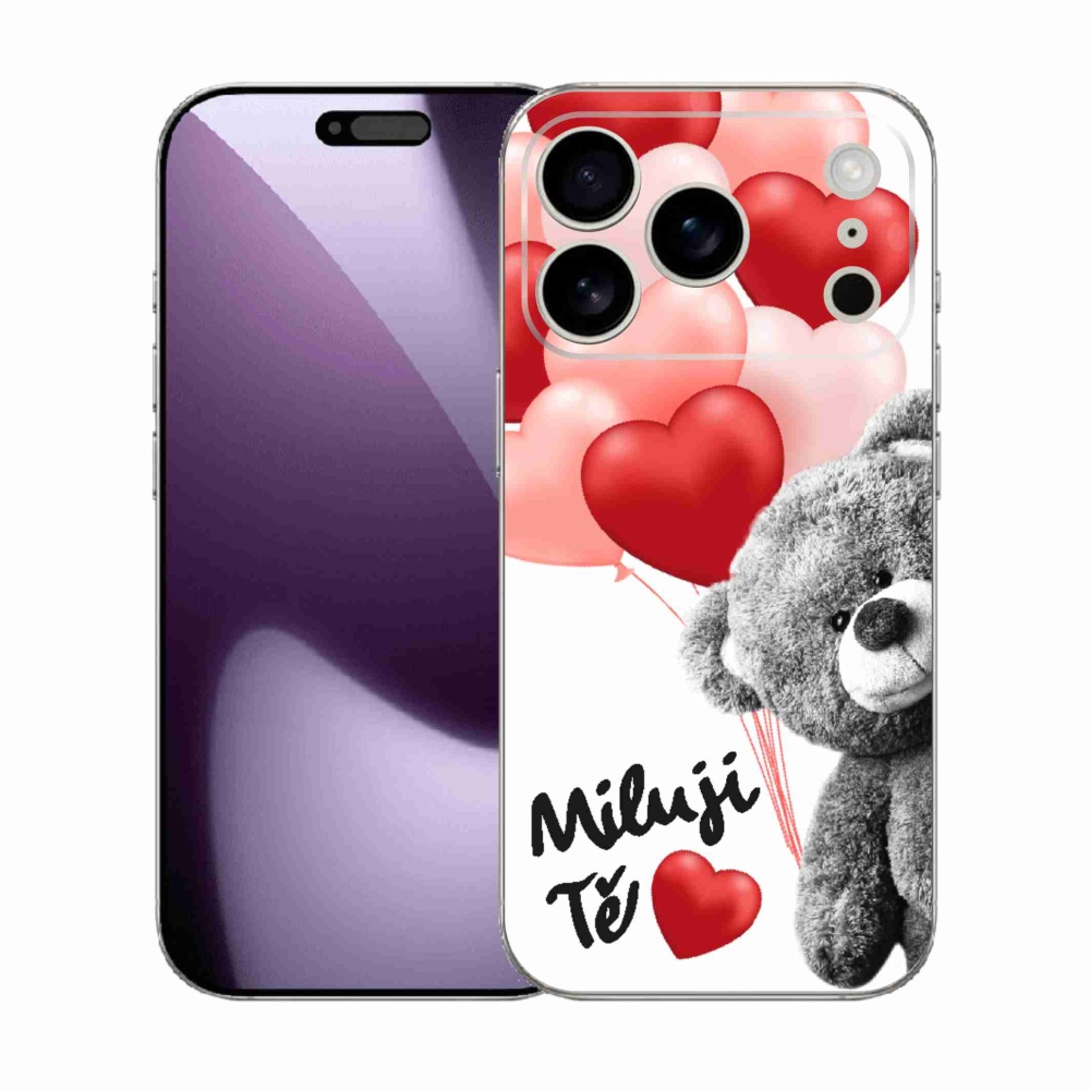 Gél borítás mmCase iPhone 17 Pro készülékhez - I love you