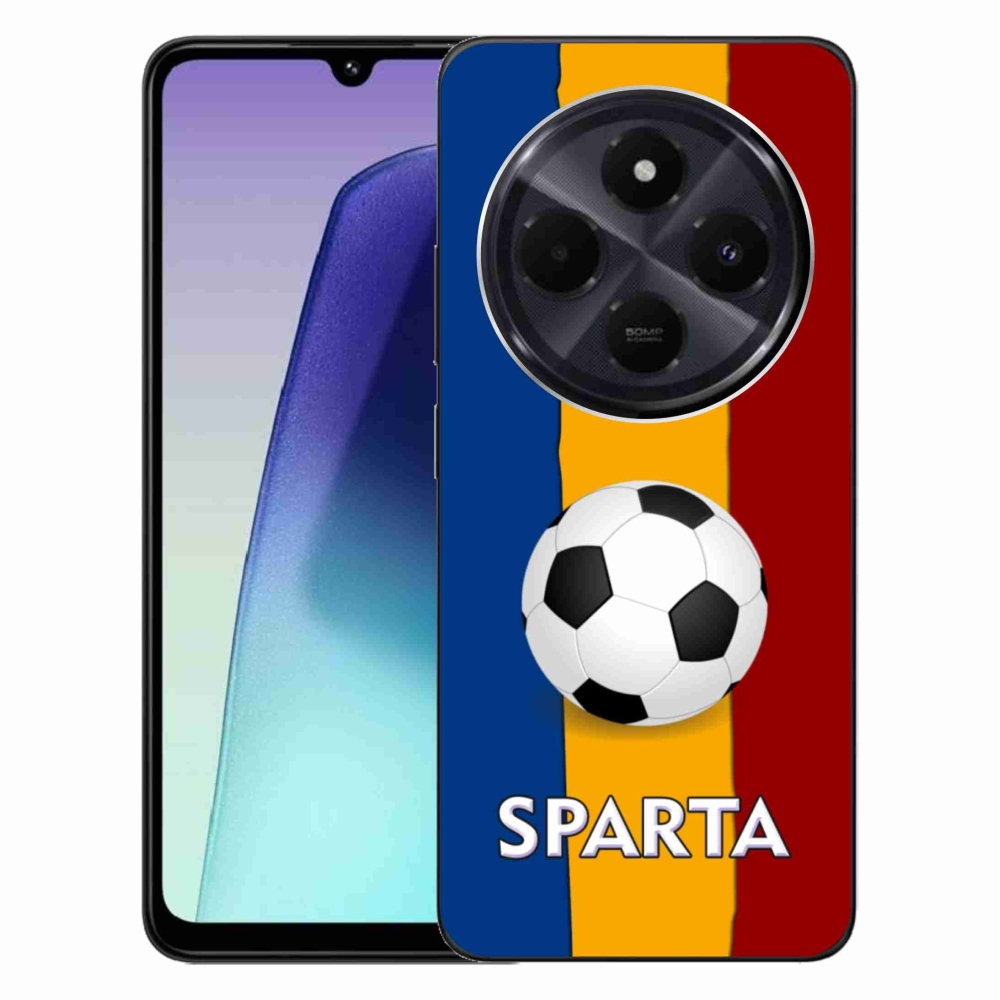 Gél borítás mmCase a Xiaomi Redmi 14C/Poco C75-hez - futball 1