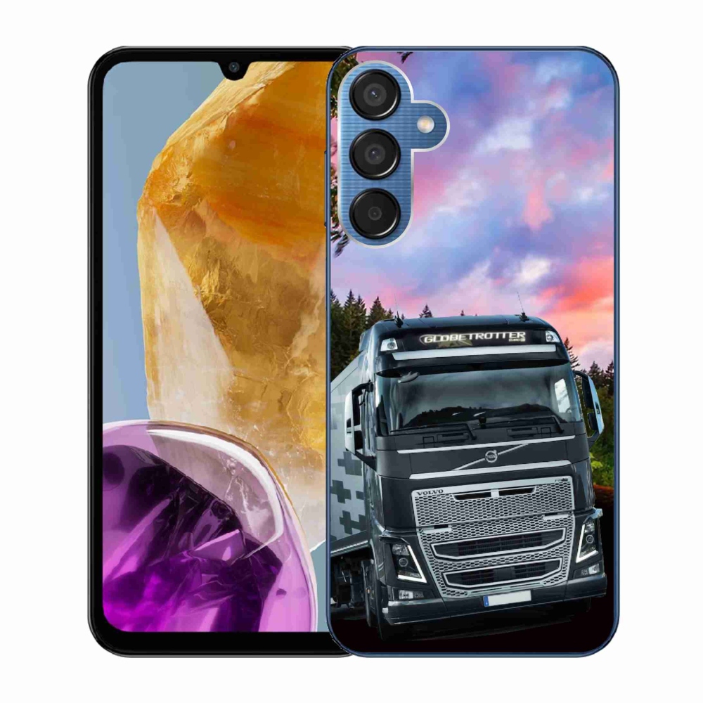 Zselés borítás mmCase Samsung Galaxy M15 5G - teherautó 2
