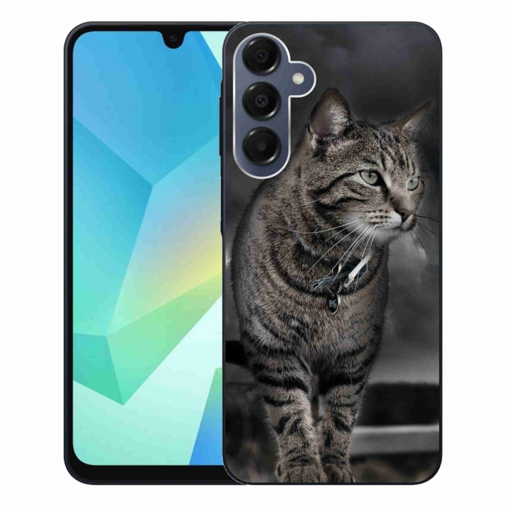 Gél védőburkolat mmCase Samsung Galaxy A16 4G/5G - macska