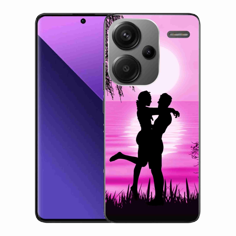 Gél tok mmCase a Xiaomi Redmi Note 13 Pro+ 5G számára - naplemente