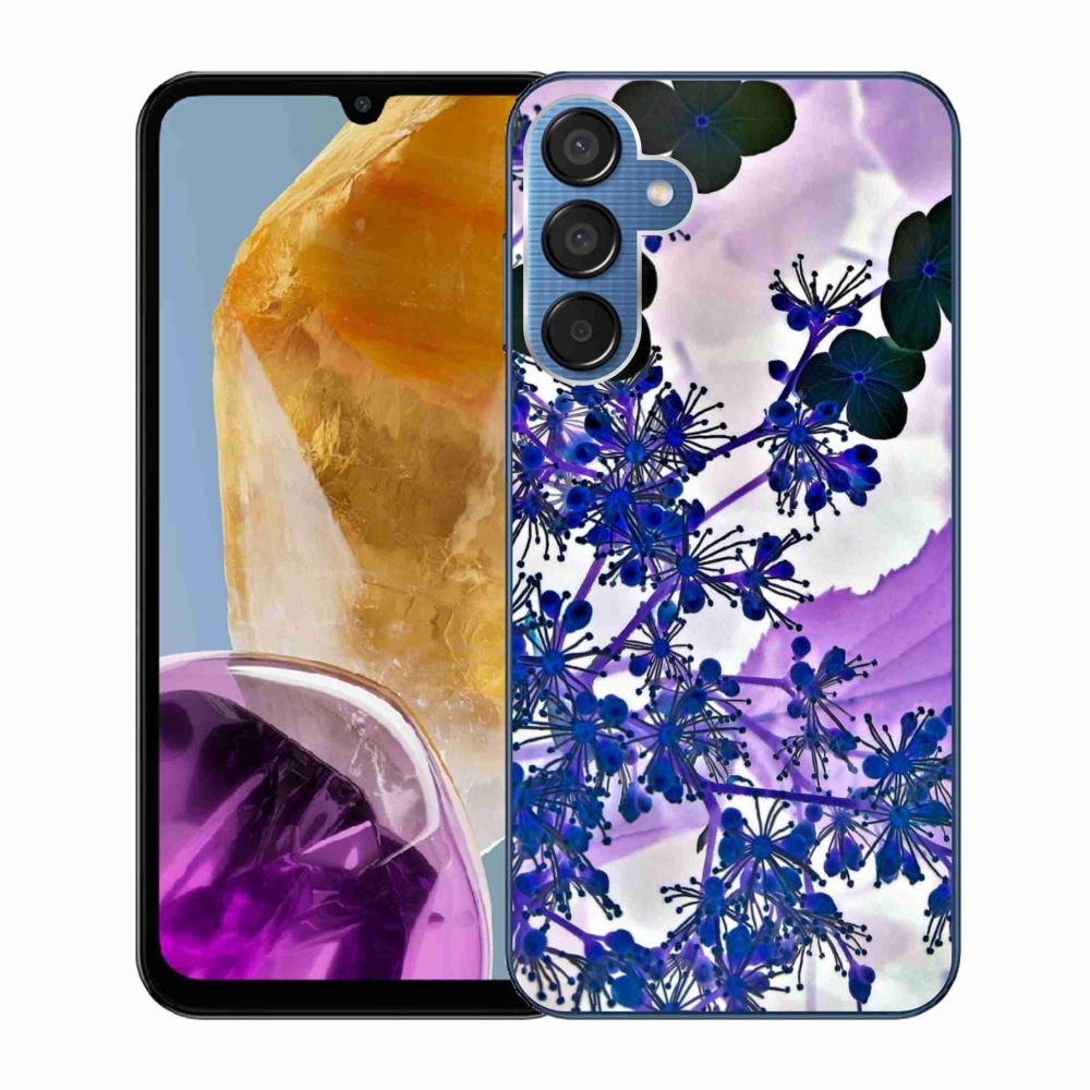 Zselés borítás mmCase Samsung Galaxy M15 5G - hortenzia virág