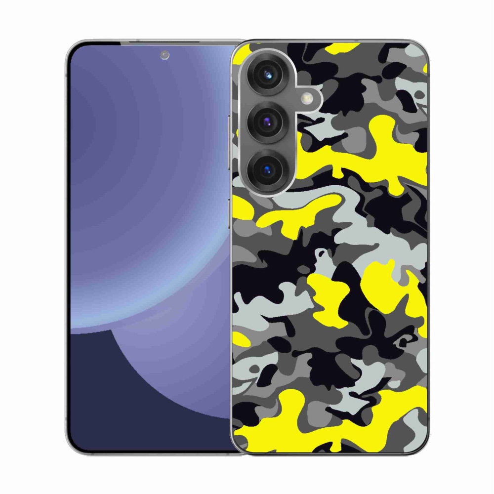 Zselés borítás mmCase Samsung Galaxy S25 készülékhez - terepszínű minta 6