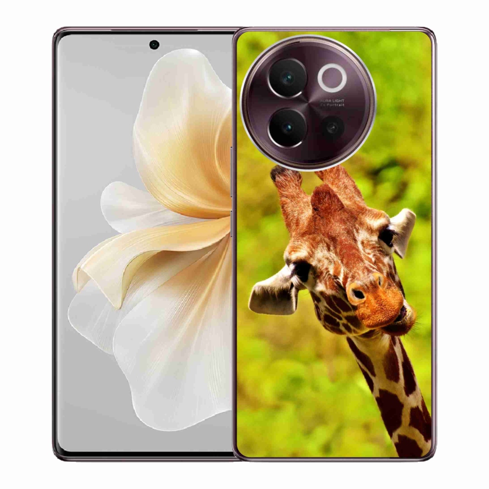 Gél borítás mmCase a Vivo V40 Lite 5G készülékhez - zsiráf