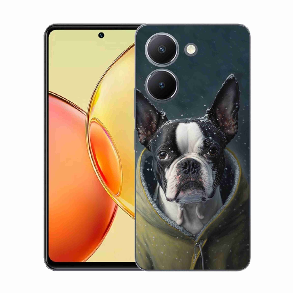 Gél védőburkolat mmCase a Vivo Y36-hoz - bulldog