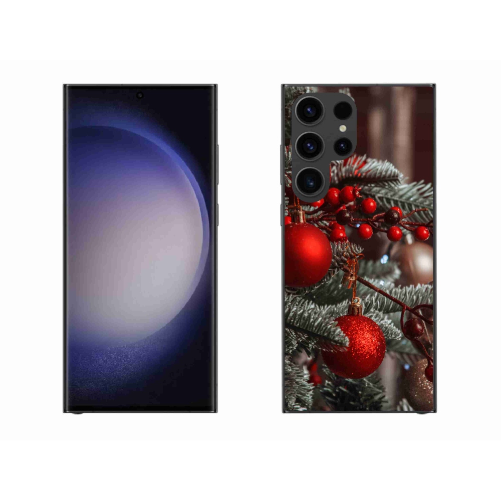 Gél borítás mmCase Samsung Galaxy S23 Ultra 5G - karácsonyi dekoráció 2