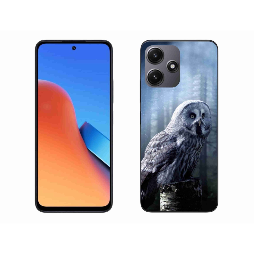 Gél borítás mmCase a Xiaomi Redmi 12 5G számára - bagoly