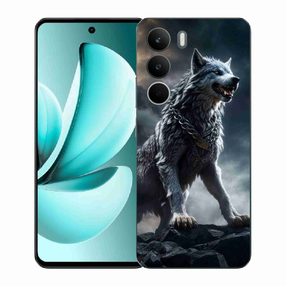 Zselés borítás mmCase a Realme C71 készülékhez - farkas 1