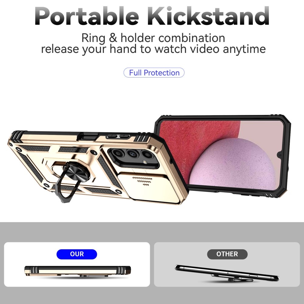 Csúszásálló borítás Samsung Galaxy S23 FE készülékhez - arany színű