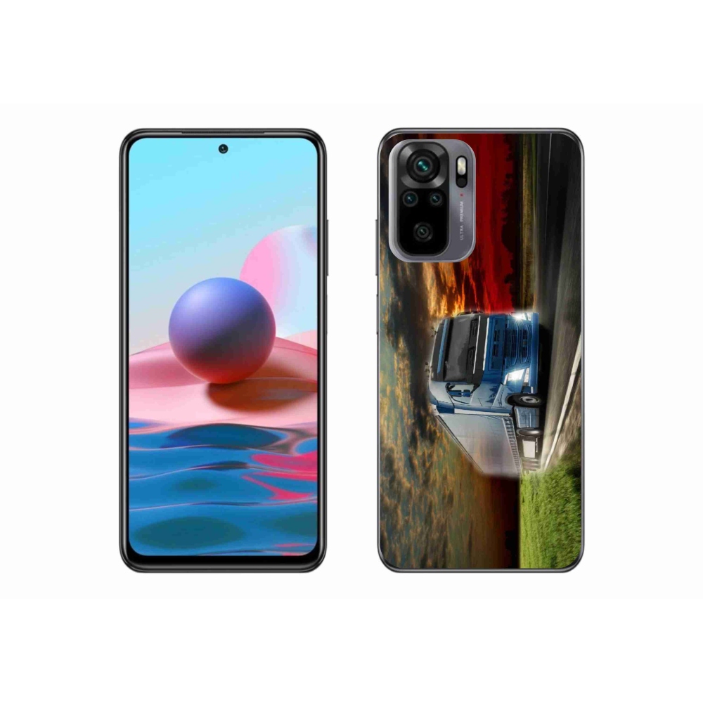 Gél borítás mmCase a Xiaomi Redmi Note 10 4G - teherautóhoz 4